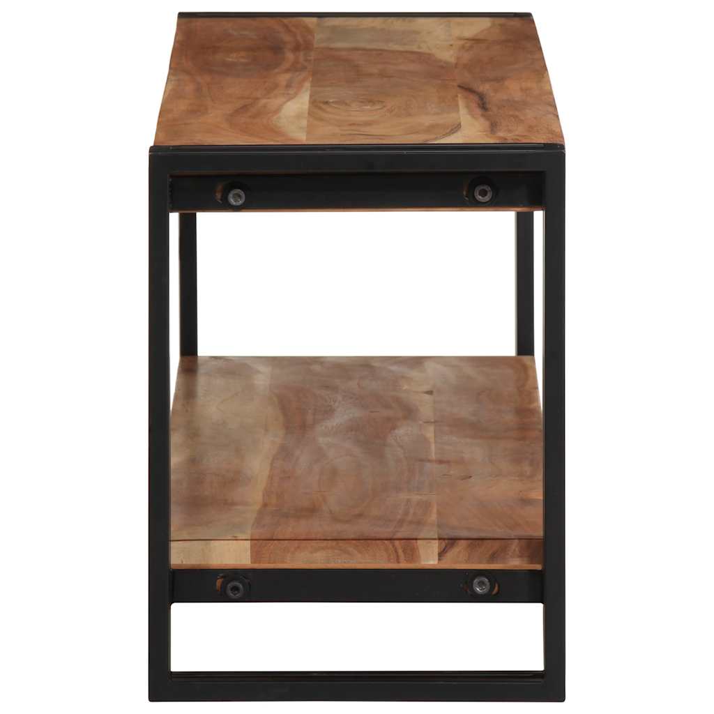Mobile Porta TV 120x30x40 cm in Legno Massello di Acacia