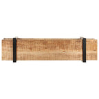 Mobile Porta TV 160x40x40 cm in Legno Massello di Mango Grezzo