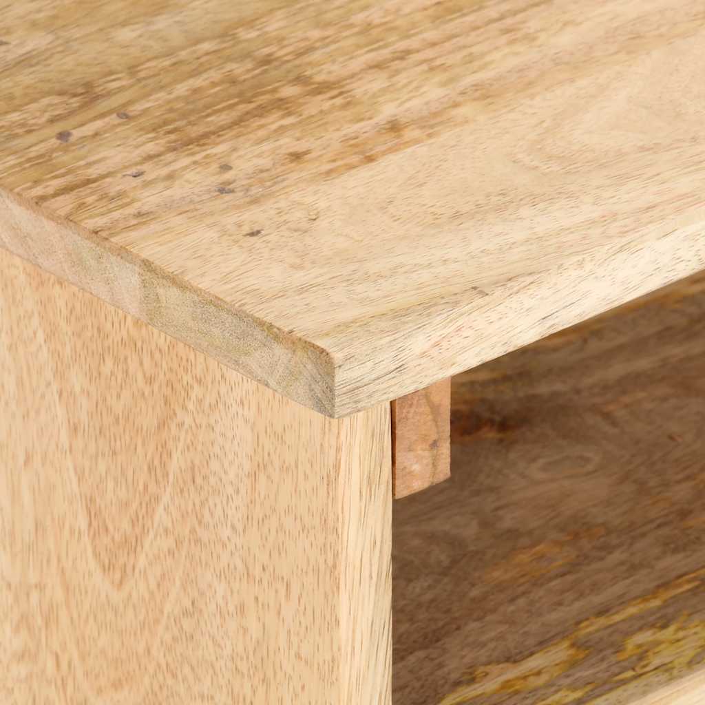 Mobile Porta TV 140x30x50 cm in Legno Massello di Mango