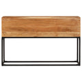 Tavolo Consolle 120x30x75 cm in Legno Massello di Acacia
