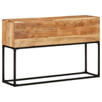 Tavolo Consolle 120x30x75 cm in Legno Massello di Acacia