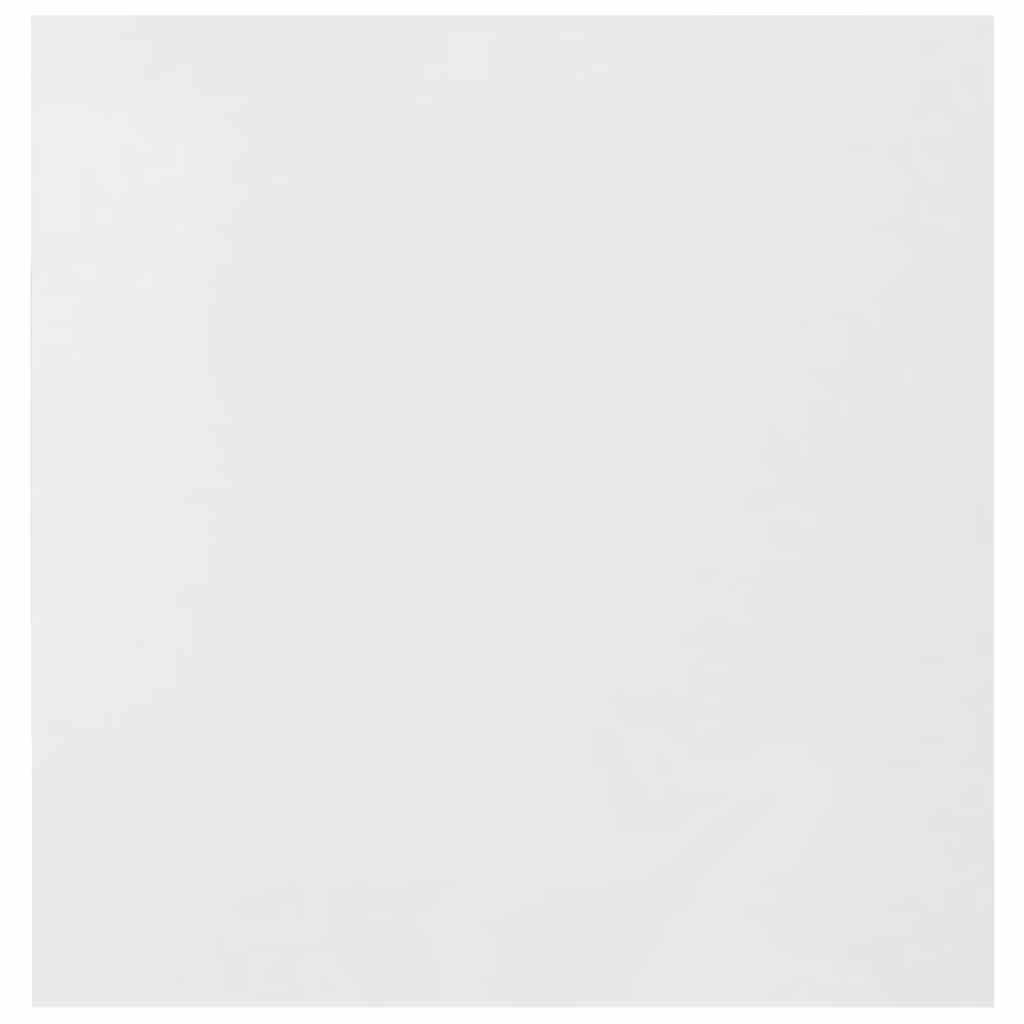 Scaffali a Parete 4 pz Bianco Lucido 23x23,5x3,8 cm in MDF