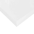 Scaffale a Parete Bianco Lucido 40x23x3,8 cm in MDF