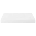 Scaffali a Parete 4 pz Bianco Lucido 40x23x3,8 cm in MDF