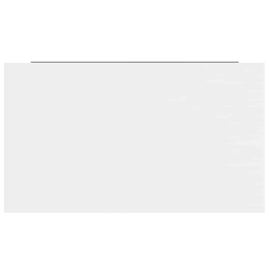 Scaffali a Parete 4 pz Bianco Lucido 40x23x3,8 cm in MDF