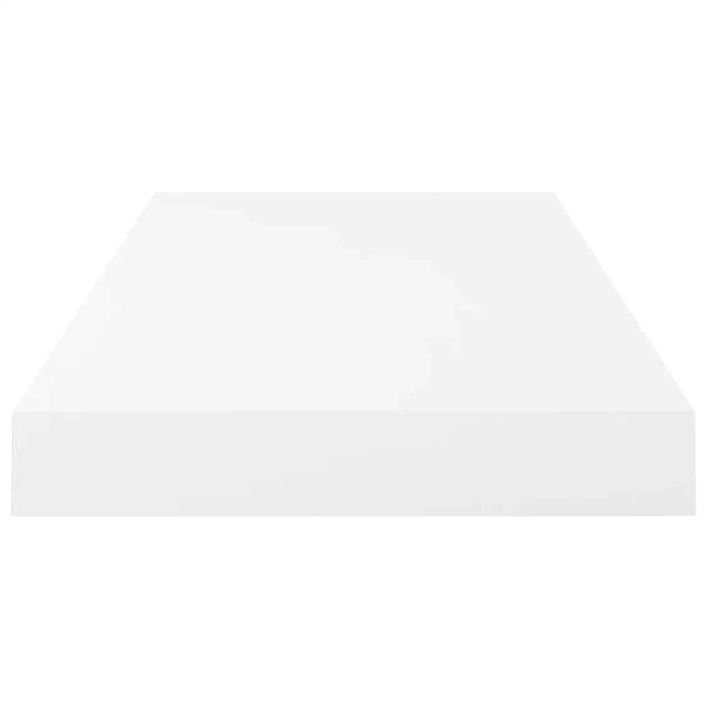Scaffali a Parete 4 pz Bianco Lucido 50x23x3,8 cm in MDF