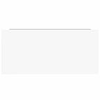 Scaffali a Parete 4 pz Bianco Lucido 50x23x3,8 cm in MDF
