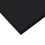 Scaffale a Parete Nero Lucido 23x23,5x3,8 cm in MDF