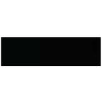 Scaffale a Parete Nero Lucido 80x23,5x3,8 cm in MDF