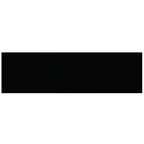 Scaffali a Parete 2 pz Nero Lucido 80x23,5x3,8 cm in MDF