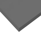 Scaffale a Parete Grigio Lucido 23x23,5x3,8 cm in MDF