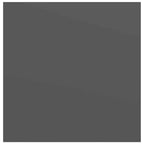 Scaffali a Parete 4 pz Grigio Lucido 23x23,5x3,8 cm in MDF