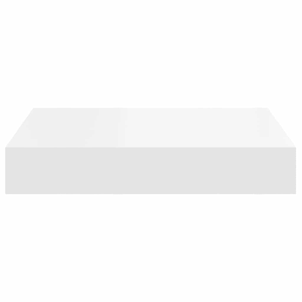 Scaffale a Parete Bianchi 23x23,5x3,8 cm in MDF