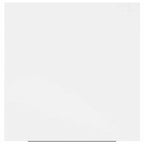 Scaffali a Parete 2 pz Bianchi 23x23,5x3,8 cm in MDF