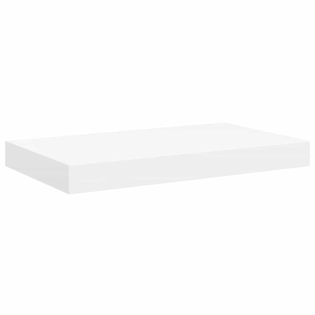 Scaffale a Parete Bianco 40x23x3,8 cm in MDF