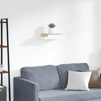 Scaffale a Parete Bianco 40x23x3,8 cm in MDF