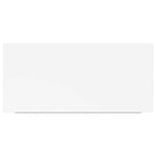 Scaffale a Parete Bianco 50x23x3,8 cm in MDF
