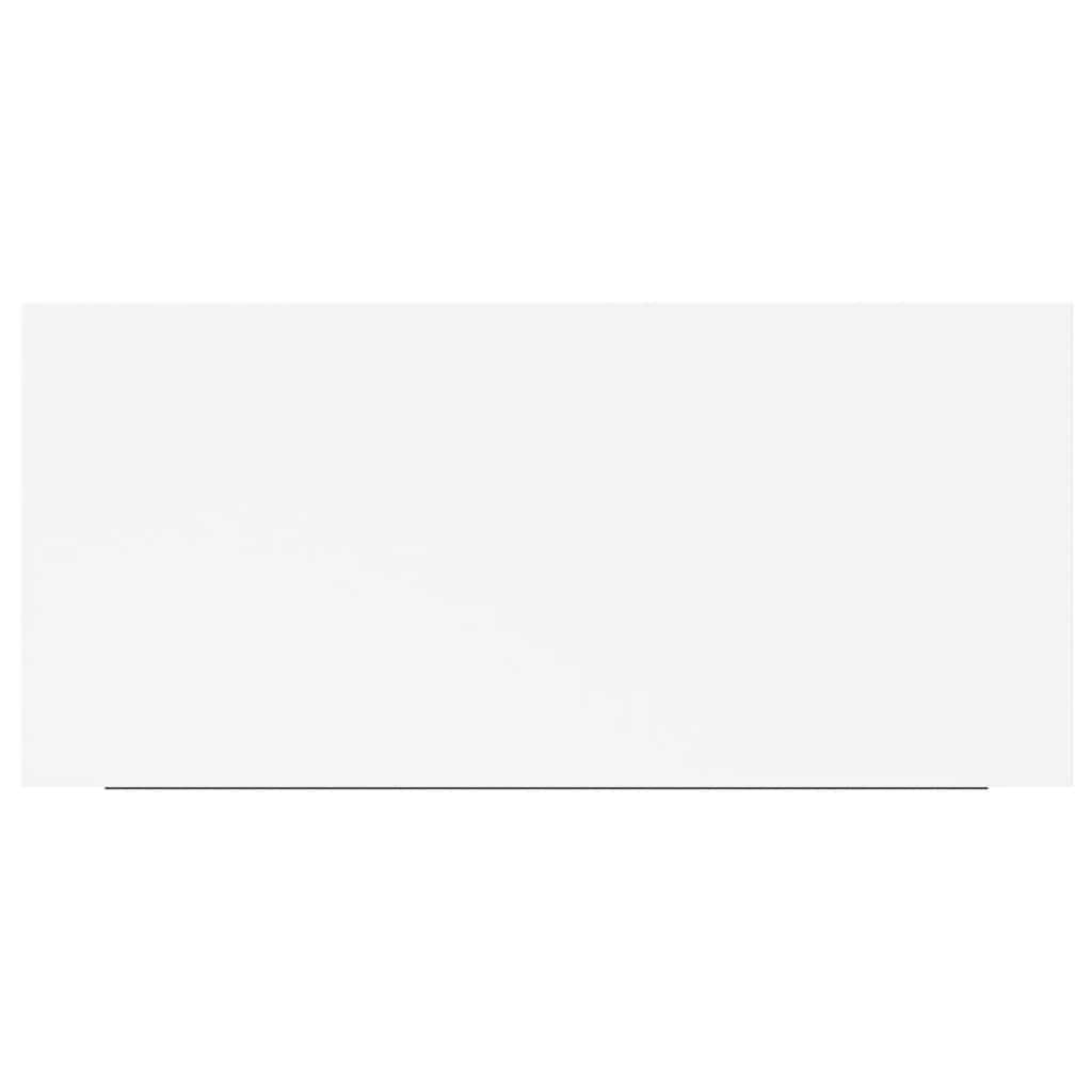 Scaffale a Parete Bianco 50x23x3,8 cm in MDF