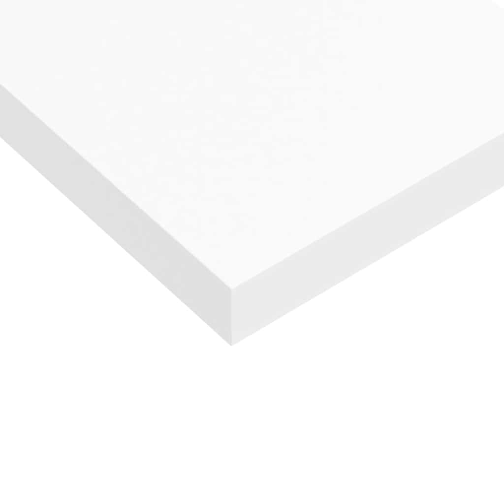 Scaffale a Parete Bianco 60x23,5x3,8 cm in MDF
