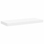 Scaffali a Parete 4 pz Bianchi 60x23,5x3,8 cm in MDF
