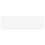 Scaffali a Parete 4 pz Bianchi 80x23,5x3,8 cm in MDF