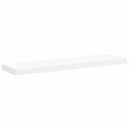 Scaffale a Parete Bianco 90x23,5x3,8 cm in MDF