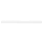 Scaffale a Parete Bianco 90x23,5x3,8 cm in MDF