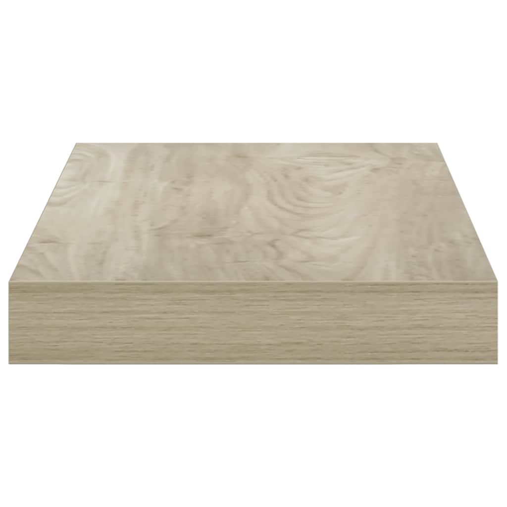 Scaffali a Parete 4 pz Rovere 40x23x3,8 cm in MDF