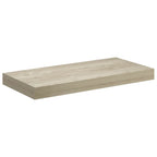 Scaffali a Parete 4 pz Rovere 50x23x3,8 cm in MDF