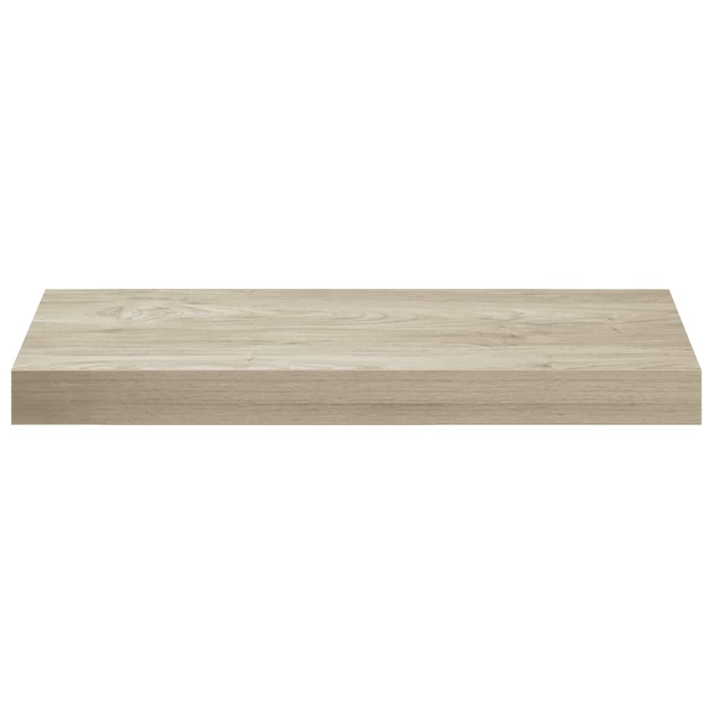 Scaffali a Parete 4 pz Rovere 50x23x3,8 cm in MDF