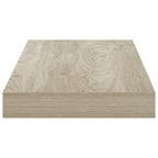 Scaffali a Parete 4 pz Rovere 50x23x3,8 cm in MDF