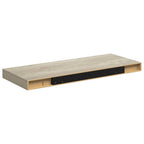 Scaffali a Parete 4 pz Rovere 60x23,5x3,8 cm in MDF