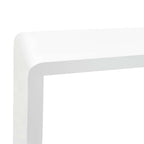 Mensole a Cubo da Parete 3 pz Bianche in MDF