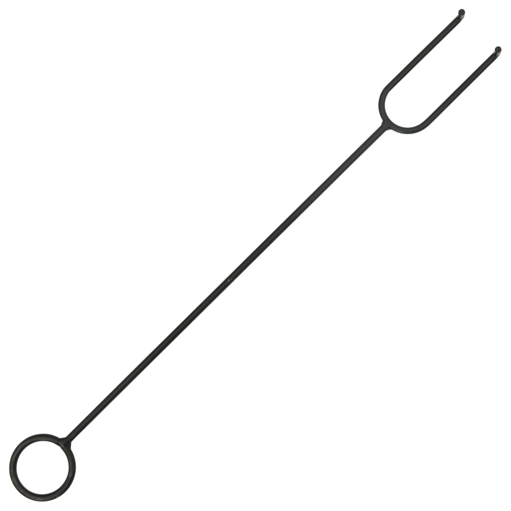 Braciere con Attizzatoio 76 cm XXL in Acciaio