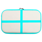 Tappetino Ginnastica Gonfiabile con Pompa 60x100x10cm PVC Verde