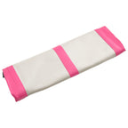 Tappetino Ginnastica Gonfiabile con Pompa 60x100x15 cm PVC Rosa