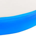 Tappetino Ginnastica Gonfiabile con Pompa 100x100x20cm PVC Blu