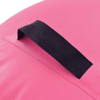 Rotolo da Ginnastica Gonfiabile con Pompa 120x90 cm in PVC Rosa