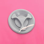 Rotolo da Ginnastica Gonfiabile con Pompa 120x90 cm in PVC Rosa