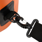 Borsa Impermeabile con Cerniera Arancione 30 L in PVC