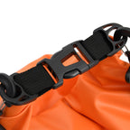 Borsa Impermeabile con Cerniera Arancione 30 L in PVC