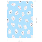 Tappeto Stampato Multicolore 160x230 cm in Tessuto