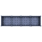 Fioriera Rialzata 160x40x23 cm in Polipropilene