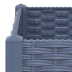 Fioriera Rialzata 120x40x38 cm in Polipropilene