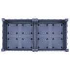 Fioriera Rialzata 80x40x71 cm in Polipropilene