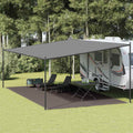Tappetino per Tenda 400x800 cm Antracite in HDPE