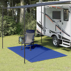 Tappeto da Tenda 250x200 cm Blu in HDPE