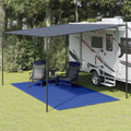 Tappeto da Tenda 250x350 cm Blu