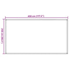 Tappeto da Tenda 250x450 cm Blu