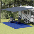 Tappeto da Tenda 300x600 cm Blu in HDPE